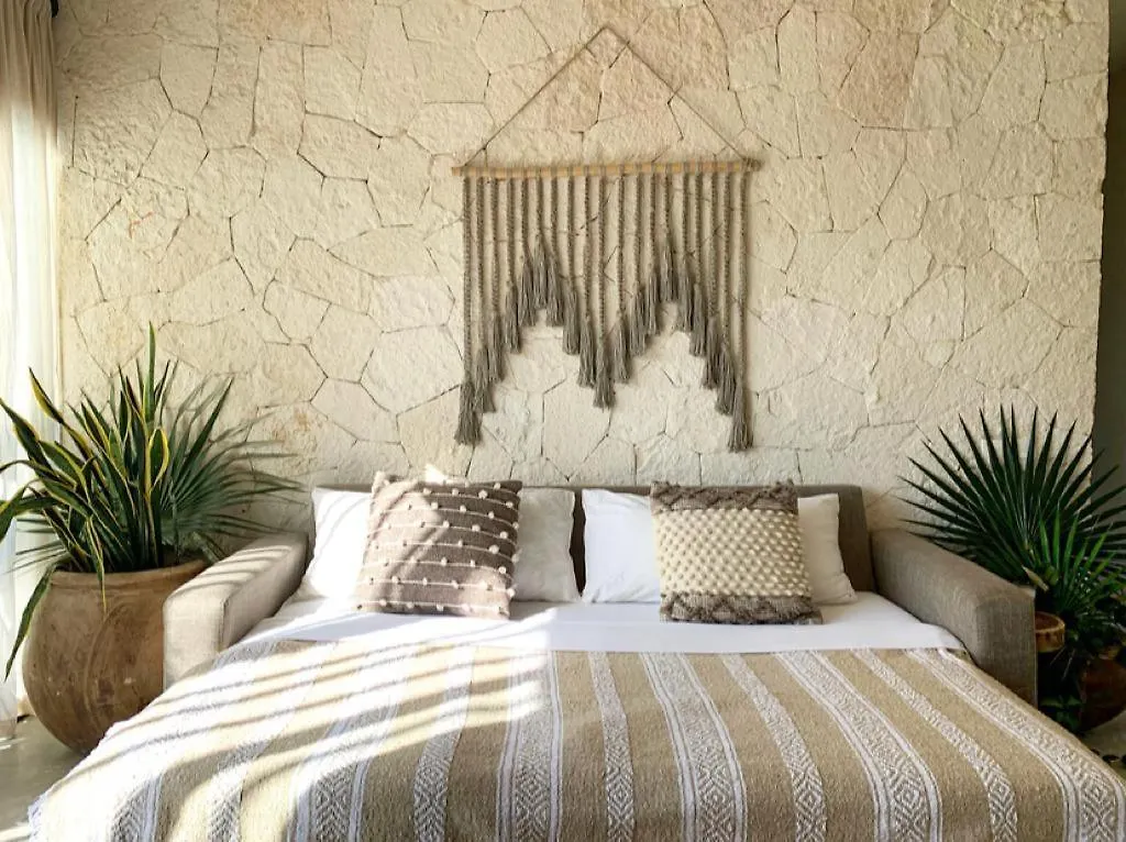 Apartment Vida Boho Apart 12 With Special Fee To Access Hotel Bardo Tulum Mexico